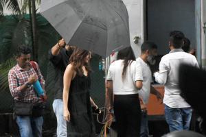 Alia Bhatt clicked on the sets of Sadak 2 in Mumbai