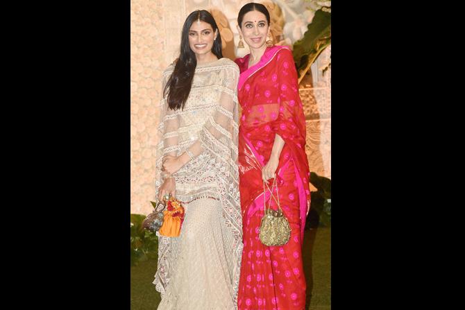 Athiya Shetty and Karisma Kapoor
