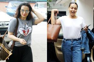 Ameesha Patel, Nidhhi Agerwal, Swara Bhasker's casual Juhu outing