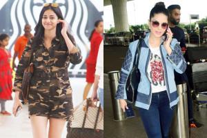 Ananya Panday and Sunny Leone