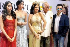 Boney Kapoor gets teary-eyed while unveiling wax statue of wife Sridevi