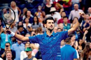 US Open: 'Pain free' Novak Djokovic in Last 16