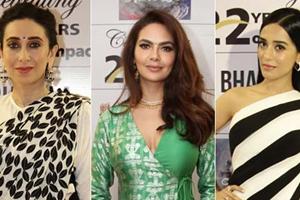 Karisma Kapoor, Esha Gupta Give Their Best Wishes To Asif Bhamla