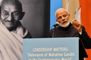 Narendra Modi: Mahatma Gandhi's influence became source of inspiration