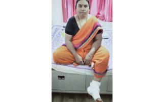 Pune Six pellets removed from woman's ankle after accidental injury