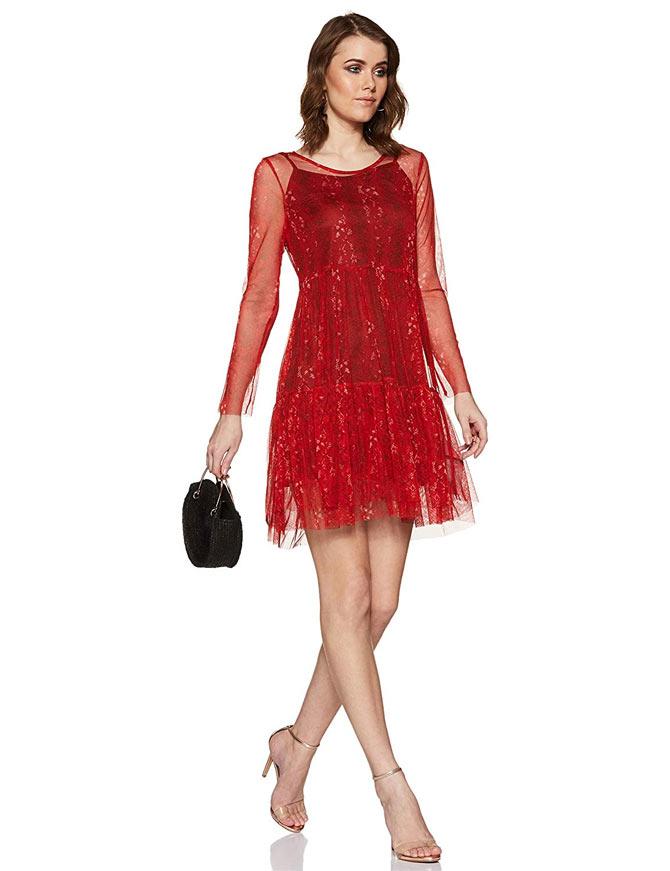 mesh-red-dress