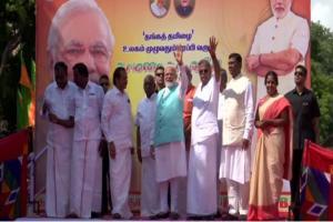 Narendra Modi arrives in Chennai to address students in IIT Madras 