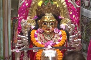 Navratri begins with great fervour, people throng temples on first day