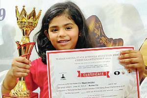Myrah Suchdev wins girls under-6 chess crown
