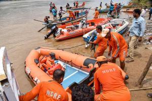 Godavari boat toll mounts to 12; search operations hampered by rain