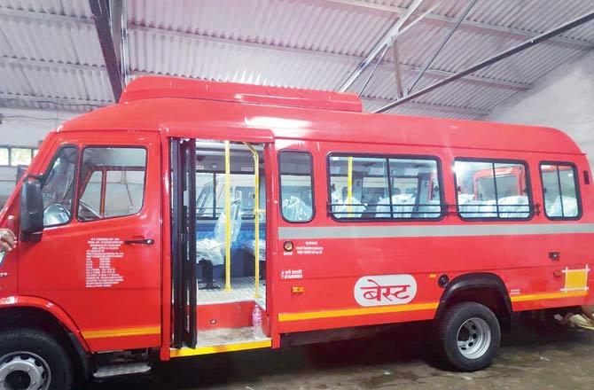 The new bus is a similar 20-seater one like the old one which was introduced in 1926