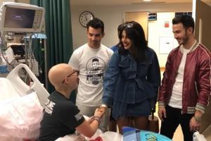 Priyanka Chopra, Nick Jonas pay hospitalised young fan a surprise visit