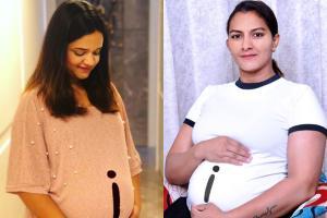 Geeta Phogat, Rahane's wife share baby bump pics with strong message
