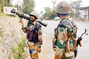 Soldier, six militants killed in two gunfights