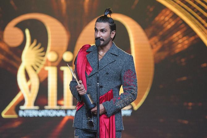 Ranveer Singh at IIFA Awards 2019