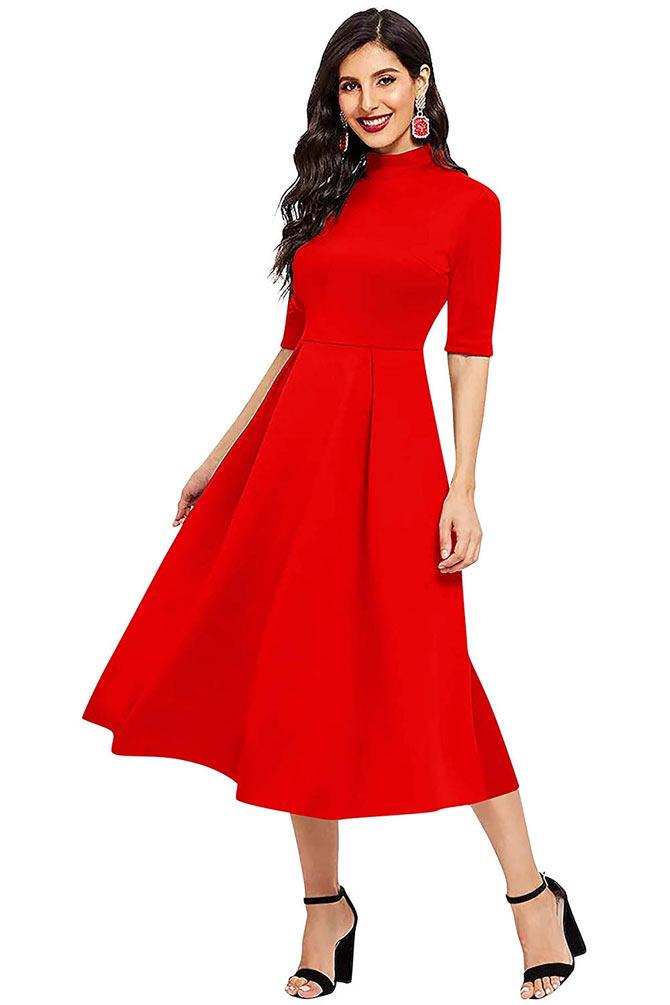 red-formal-dress