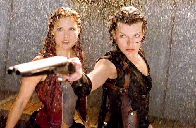 A still from Resident Evil