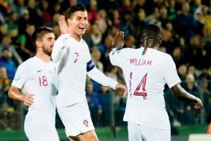 Captain fantastic Ronaldo scores 4 as Portugal thump Lithuania 5-1