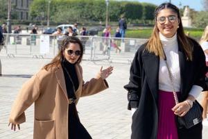 Sania Mirza and sister Anam get goofy during holiday in France