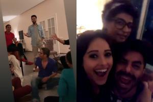 Ayushmann Khurrana's closed-knit birthday party was a fun-filled event