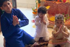 Taimur saying 'Mangal Murti Morya' is the cutest thing you'll see today