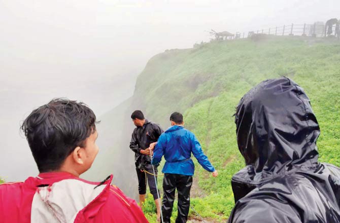 A team of 32 local trekkers searched for her