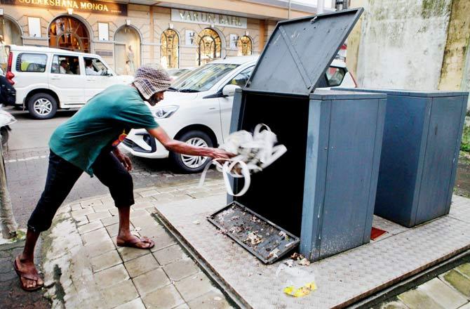 The new bins are supposed to replace the traditional ones across the city and prevent the filth and stench that they cause