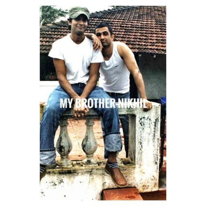 As a kid, Sanjay never thought of becoming an actor. But he was always interested in movies. He used to see film stars coming to Kashmir to shoot songs and romantic scenes. But after he moved to Delhi, he rediscovered his passion for cinema.
In picture: Sanjay Suri and Purab Kohli from the sets of the film My Brother Nikhil