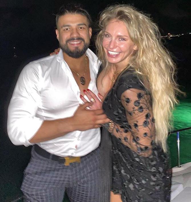Andrade shocked the entire WWE Universe as well as Charlotte Flair when he popped the question to her on New Year's Day 2020.