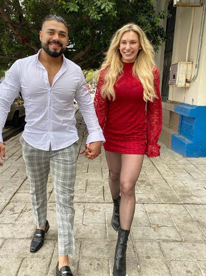 It was during the 2019 Hall of Fame that Charlotte Flair and Andrade made their first ever public appearance together.