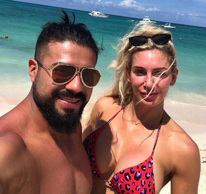 Charlotte Flair and Andrade often post photos of them chilling together on social media and also have a YouTube channel together.