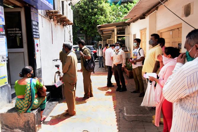 On Thursday late night, a 35-year-old doctor who is a resident of Dharavi tested positive for coronavirus. After being admitted at Raheja hospital, the doctor informed the BMC that some of his patients may have been infected. In another case, a 52-year-old police constable posted with Mumbai Police's Protection and Security department tested positive for coronavirus. The Mumbai police constable's wife, daughter and son are kept in isolation at Kasturba hospital.