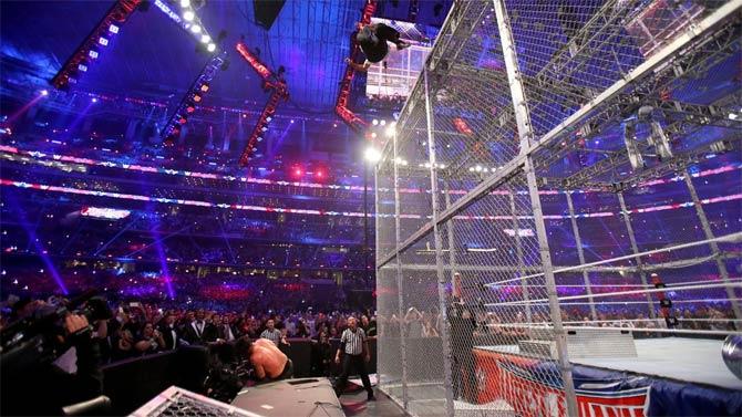 Shane McMahon put on a spectacle of a show at WrestleMania 32 against The Undertaker in a Hell in a Cell match but sadly lost.