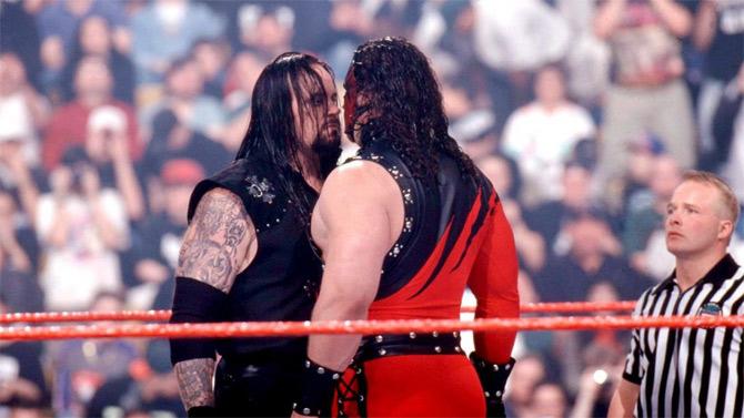 The Undertake defeated his storyline brother Kane at WrestleMania XIV