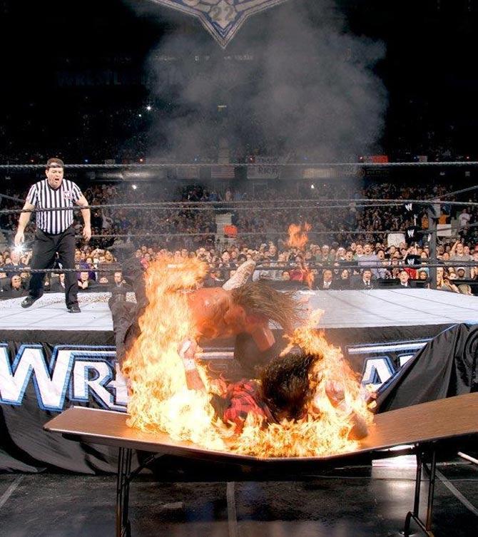 At WrestleMania 22, Edge faced Mick Foley in a Hardcore match that will live on through the ages. Edge went on to win the match