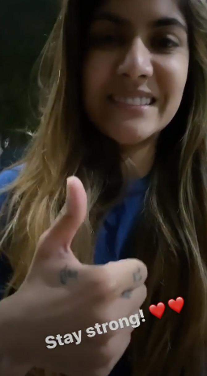 In photo: Ananya Birla spreads positivity with her infectious smile as she urges her fans to stay home and safe amid lockdown.