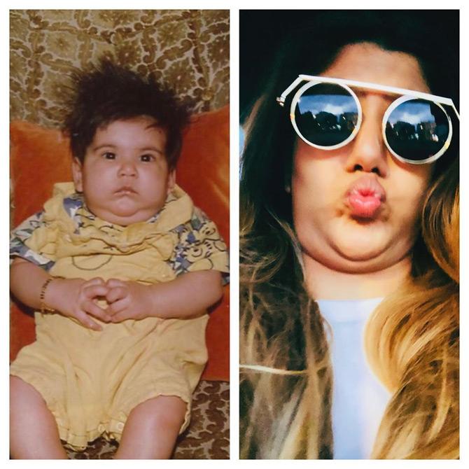 The 25-year-old power packed singer also shared a picture of herself where she can be seen taking part in the 'Then and Now' challenge. In the picture, a young and cute Ananya can be seen with a funky hairstyle as a kid while in the other picture, Ananya can be seen posing as a rock-star. While taking part in the trend, Ananya wrote: I hope the photos I've put up make you'll smile.