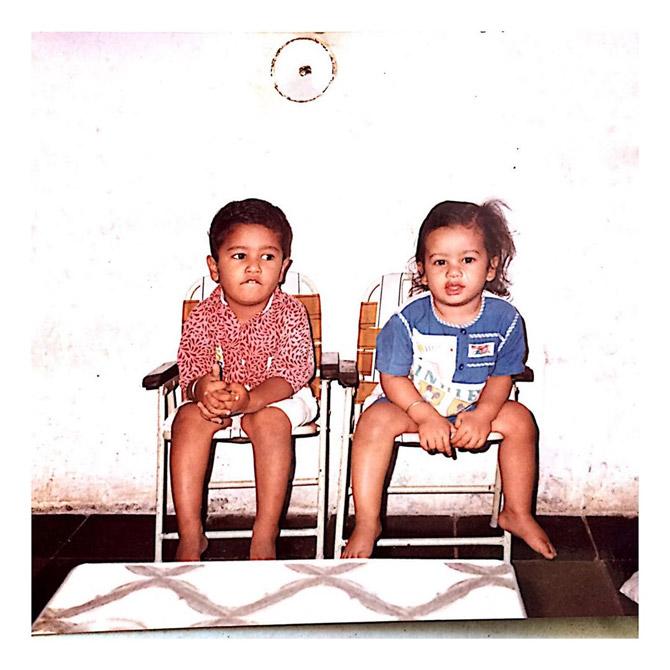Vicky Kaushal also shared an adorable photo of him and brother Sunny from childhood, which he captioned: 