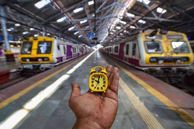 Mumbai Chhatrapati Shivaji Maharaj Railway Station
The iconic CSMT station has been empty since the Maharashtra government imposed a lockdown. For the first time in the history of the city, local train services have been halted for public