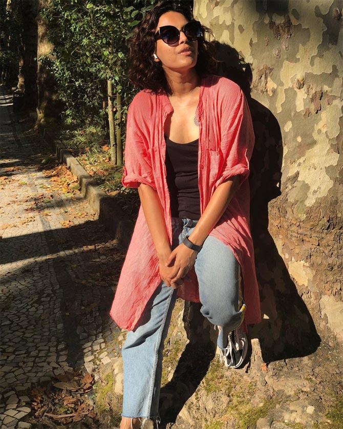 Born on April 9, 1988, Swara Bhasker grew up in Delhi. Her father Chitrapu Uday Bhaskar is Telugu, while her mother Ira Bhaskar is Bihari. Swara's dad is an ex-Indian Navy officer, and her mother is a professor of cinema studies at Jawaharlal Nehru University, Delhi. (All photos/Swara's official Instagram account and AFP)