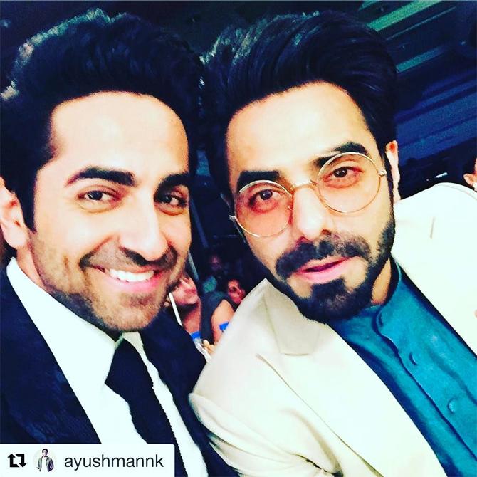 They both need no introduction anymore! Ayushmann Khurrana forayed into Bollywood with his first, and most notable film, Vicky Donor. After Vicky Donor, Ayushmann was seen in many critically acclaimed films such as Dum Laga Ke Haisha, Shubh Mangal Saavdhan, Andhadhun, and more. While his younger brother Aparshakti made his debut with the biographical sports drama Dangal, and later starred in films such as Stree, Luka Chuppi, Pati, Patni Aur Woh.