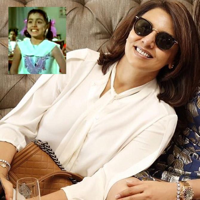 Neetu Kapoor: As a child artist, Neetu Singh featured in a number of films, most prominent among them being Do Kaliyaan, in which she played a double role.