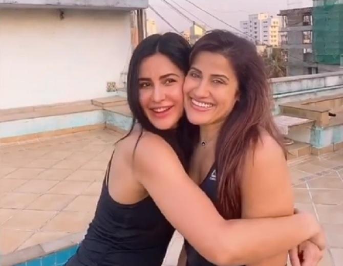 In a video shared on Instagram tha features actress Katrina Kaif and Karachiwala, the duo spoke about the ways one can stay fit, while at home. 
