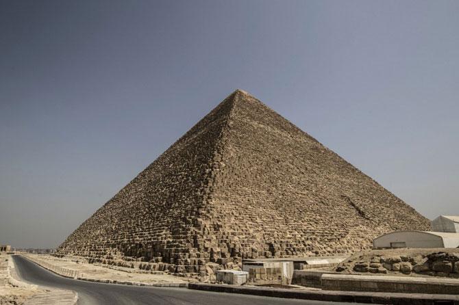 Pyramids- Egypt
The Giza pyramids necropolis on the southwestern outskirts of the Egyptian capital Cairo is pictured empty on March 25, 2020 after the site closed to the general public as a protective a measure against the spread of the coronavirus COVID-19