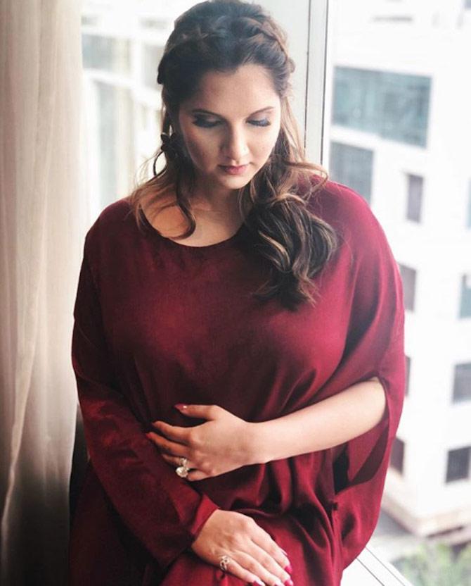 Sania Mirza and Shoaib Malik had announced that they were pregnant with their first child on April 23, 2018.