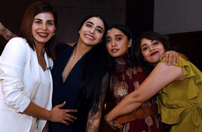 Kirti Kulhari gained super success in the role of a single mother - Anjana and as one of the four sexually unabashed protagonists (Maanvi Gagroo, Sayani Gupta and Bani J) in Amazon Original Series Four More Shots Please!. 