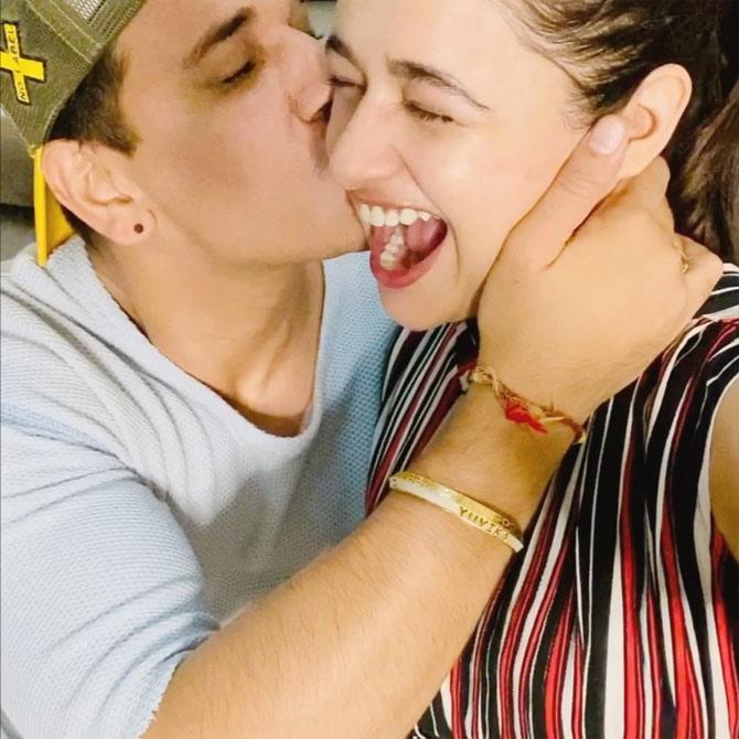 Prince Narula and Yuvika Chaudhary, the 'it' couple of television industry has been giving some major couple goals ever since the duo has made it official on social media. All pictures/Celebrity Instagram account