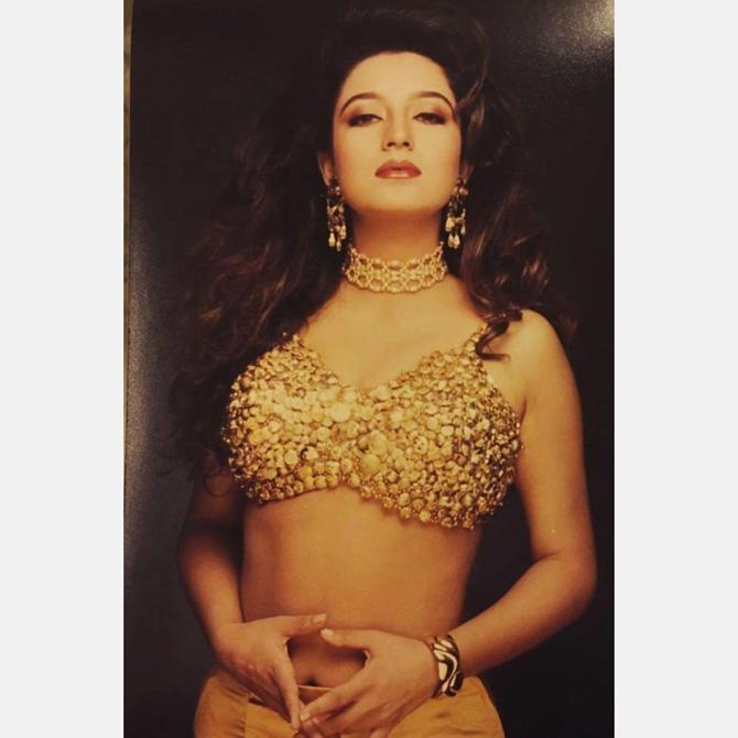 Tisca Chopra utilised her free time by sharing a fabulous throwback photo. 