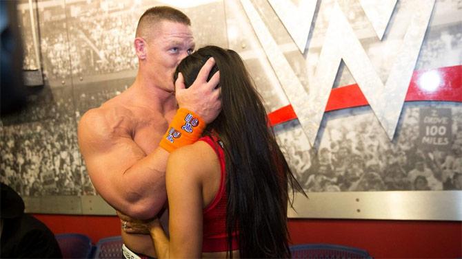 John Cena was first married to Elizabeth Huberdeau from 2009 to 2012.