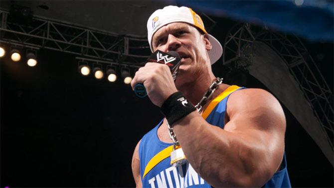 John Cena became popular for his Vanilla Ice-like rapper image where he would foul-mouth his opponents or make a mockery out of them with his rhymes as Doctor of Thuganomics.